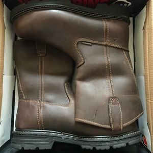 Men’s Wolverine steel-toe boots